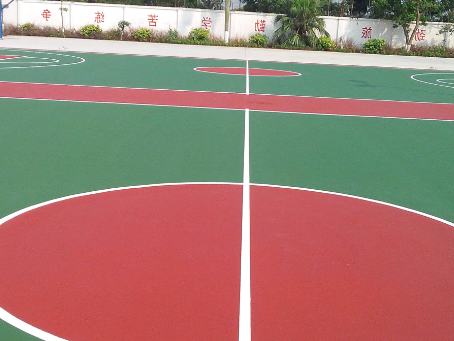 管城回族 小区篮球场翻新施工整改及各类球场地面